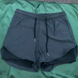 medium athletic running shorts bought brand new